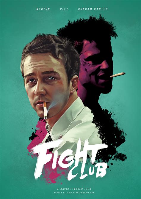 fight club poster analysis